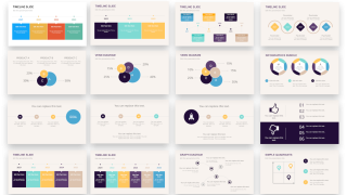 Free PPT Pastel Colors Infographics for Presentations
