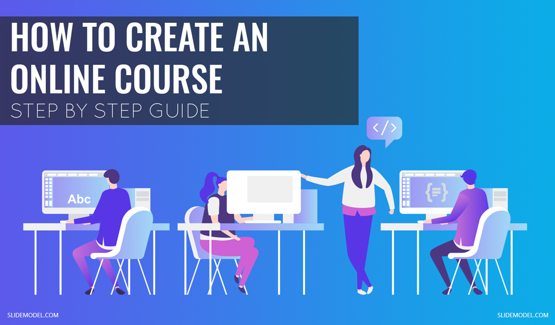 How To Create Online Courses Slidemodel