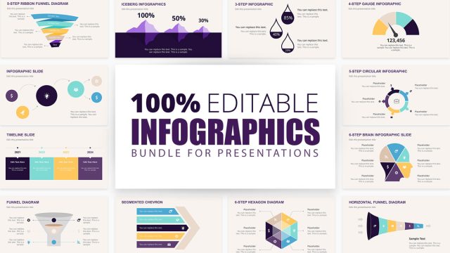 Free Infographics Bundle Pastel Theme Cover