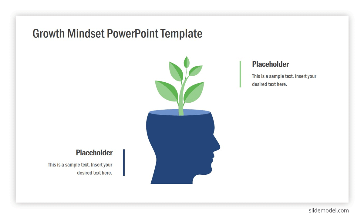 Growth Mindset PowerPoint template