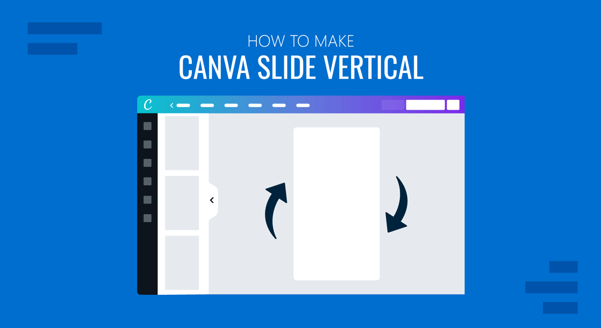 Cover for How to Make a Canva Slide Vertical guide by SlideModel