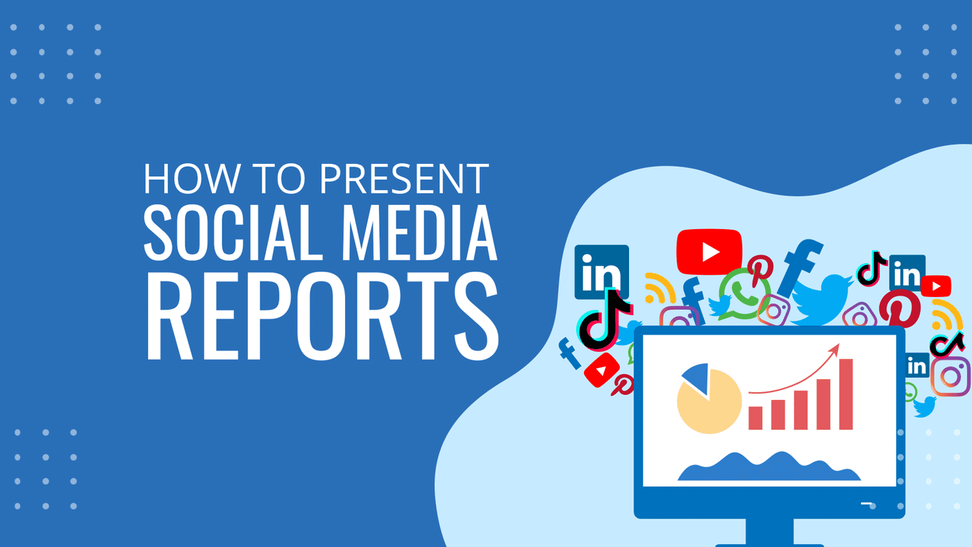 PPT Templates for Presenting Social Media Reports How To Present Social Media Reports Templates
