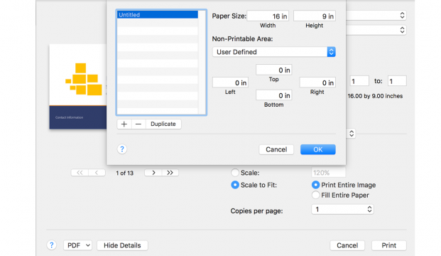 how to change export resolution of powerpoint slide for mac
