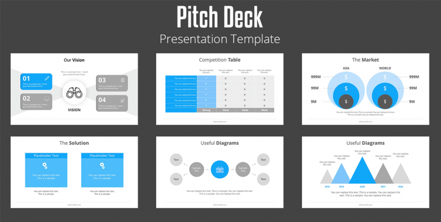 how to make a pitch deck presentation