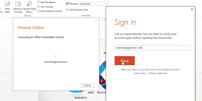PowerPoint Present Online Login