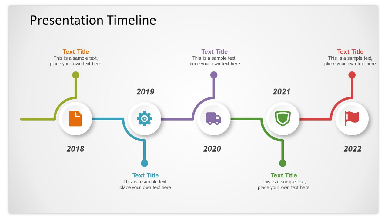 presentation timeline real estate SlideModel