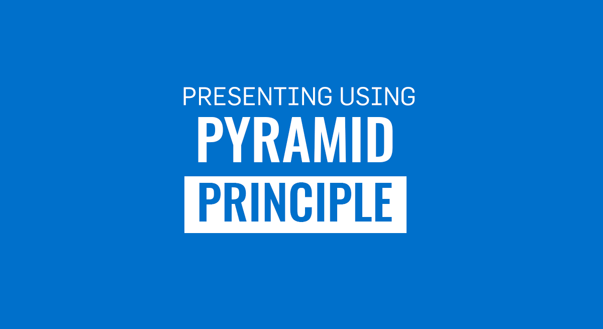 presentation pyramid structure