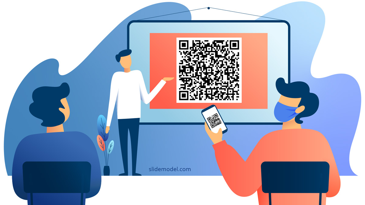 Presentation with QR Code - QR Codes in Times of COVID