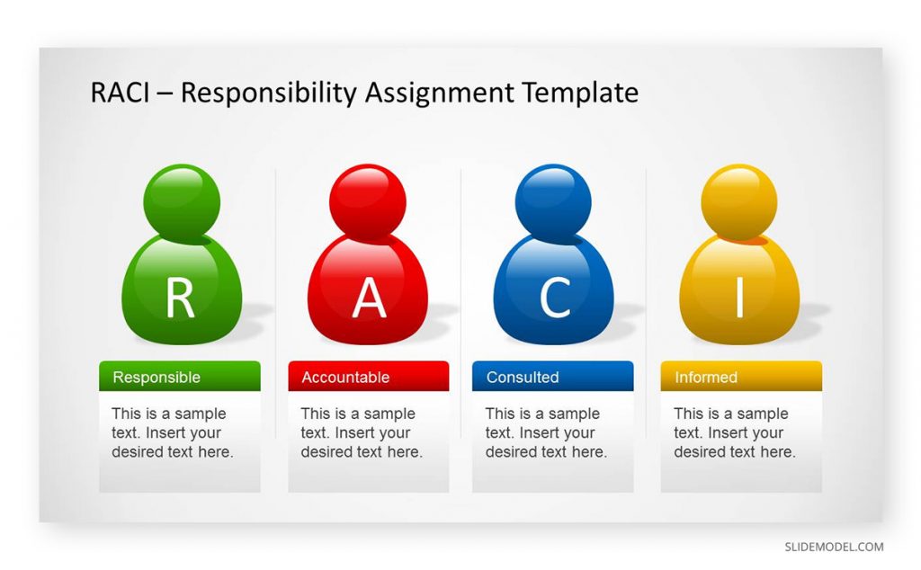 RACI Matrix Slidemodel Template