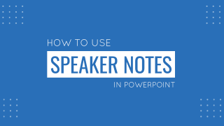 slide presentation speaker notes